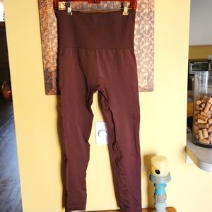 Brown high waisted leggings/tights